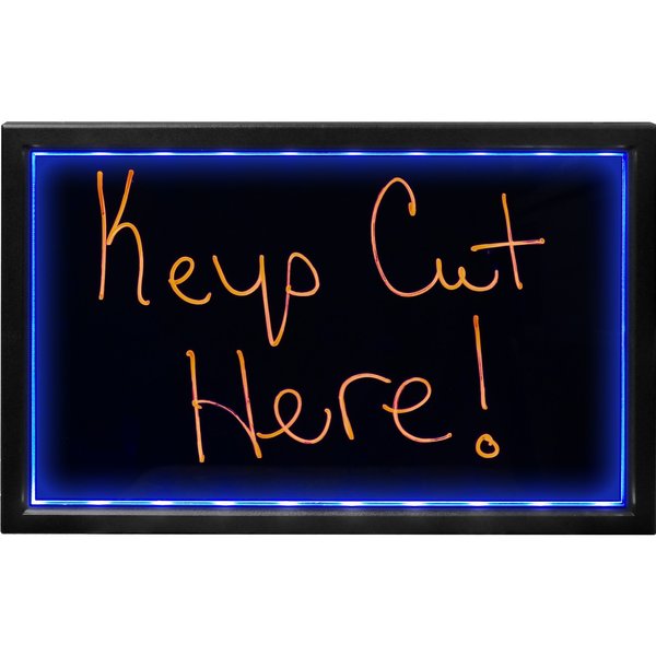 Hy-Ko Led Message Board Sign 17" x 24.75", 2PK A00580